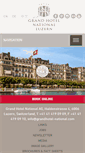 Mobile Screenshot of grandhotel-national.com